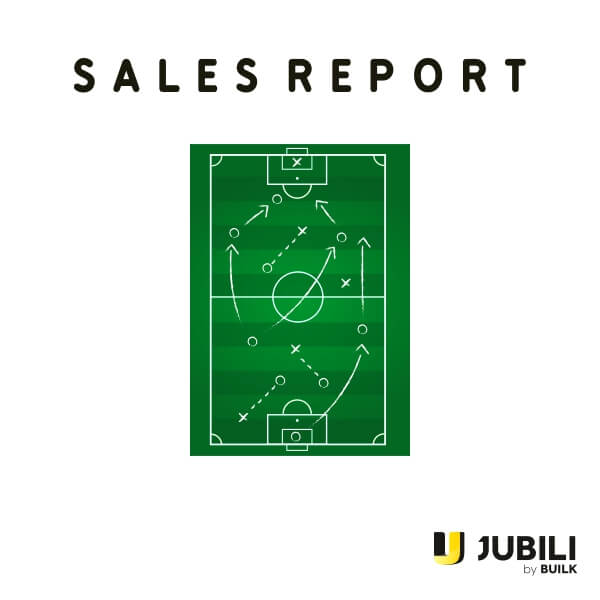 JUBILI by BUILK-โปรแกรม CRM-บริหารทีมขาย-B2B Sales Management-BLOG-5 ทฤษฎีการขายแบบ B2B ที่อยู่ใน JUBILI by BUILK-Sales Report